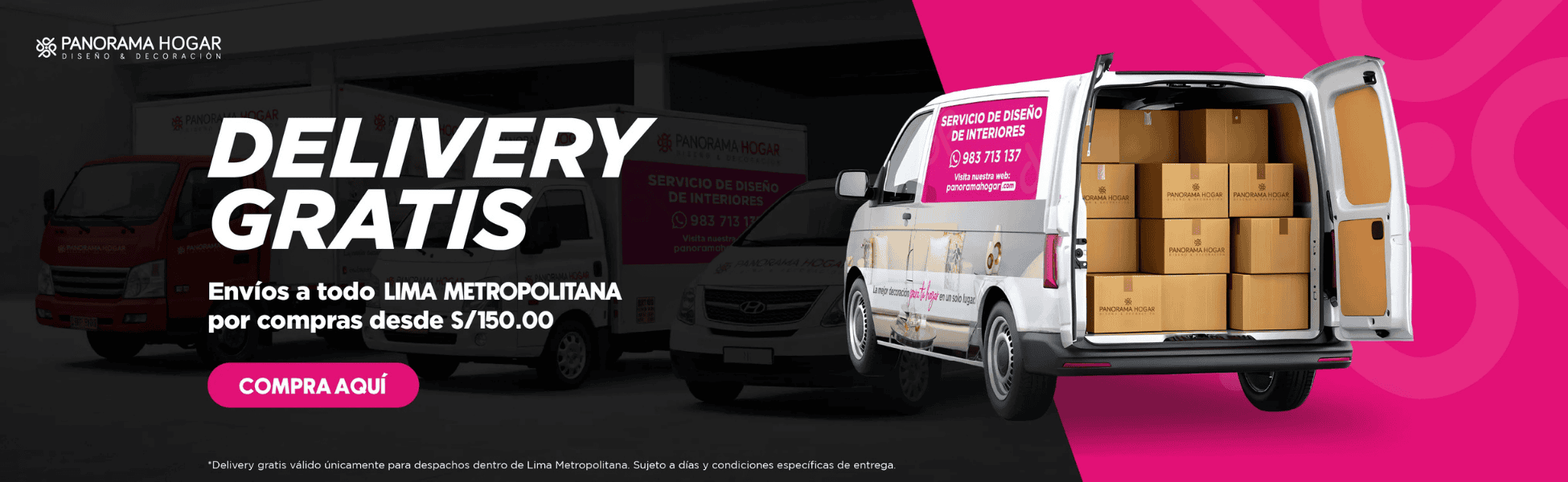 Delivery Gratis en Lima Metropolitana